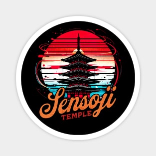 Sensoji Temple Tokyo Design Magnet